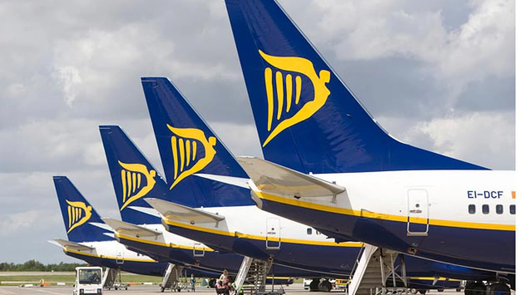 50 de zboruri Ryanair pe ruta Bucureşti-Roma au fost anulate