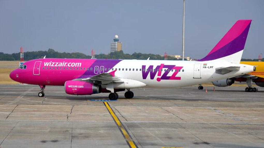 Wizz Air a transportat în aprilie cu 25% mai mulţi pasageri