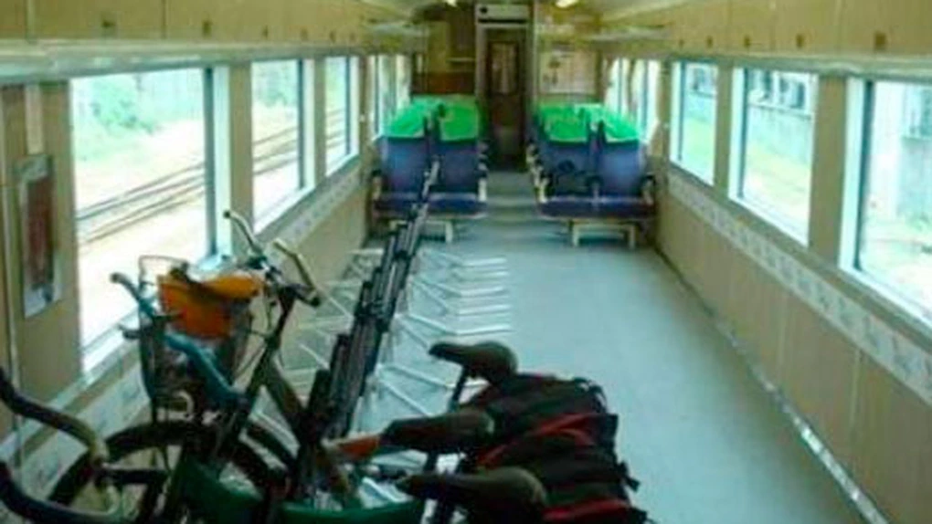 Unele trenuri Bucureşti - Constanţa vor avea vagoane ce permit transportul bicicletelor, în week-end