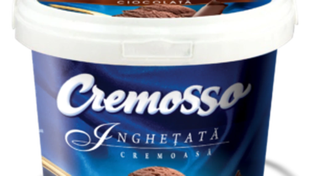 Producătorul de lactate Danone vinde îngheţată sub brandul Cremosso