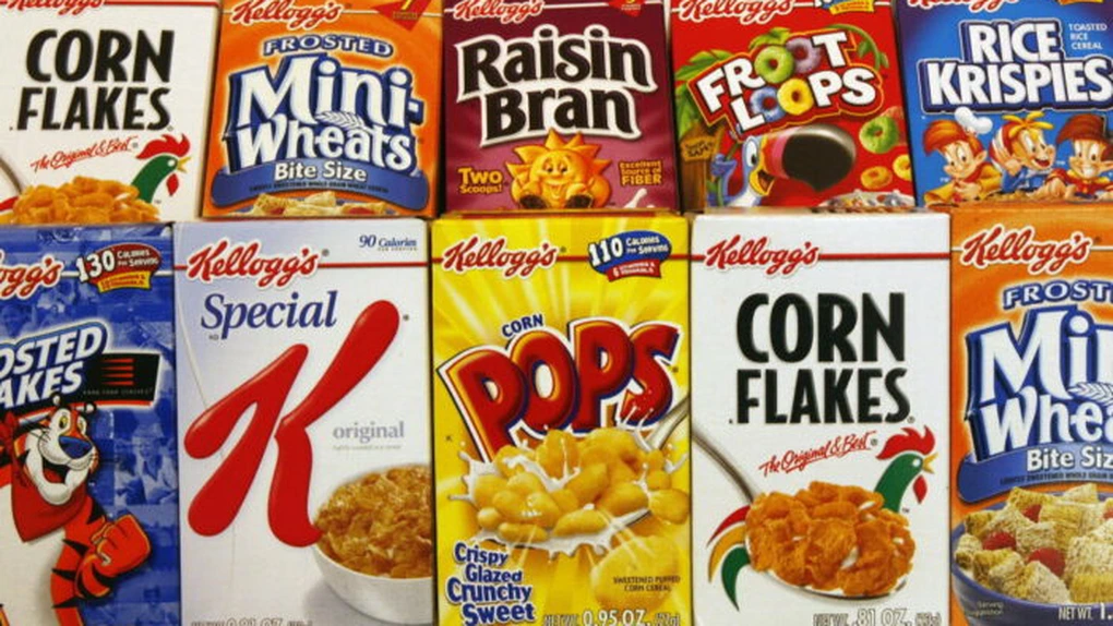 Gigantul alimentar american Kellogg's renunţă la coloranţii artificiali pentru cerealele sale