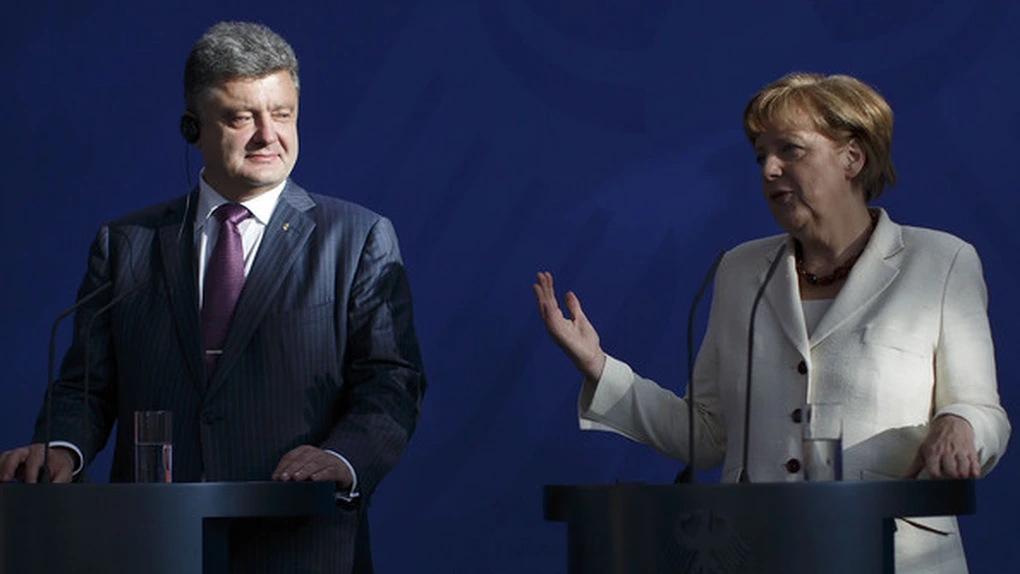 Merkel: Germanii vor veni să facă afaceri în Ucraina, dacă influenţa oligarhilor va scădea