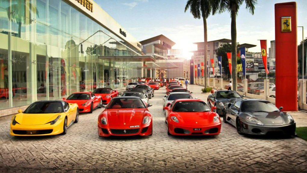 Ferrari: cifră de afaceri record în pofida vânzărilor mai scăzute ca volum