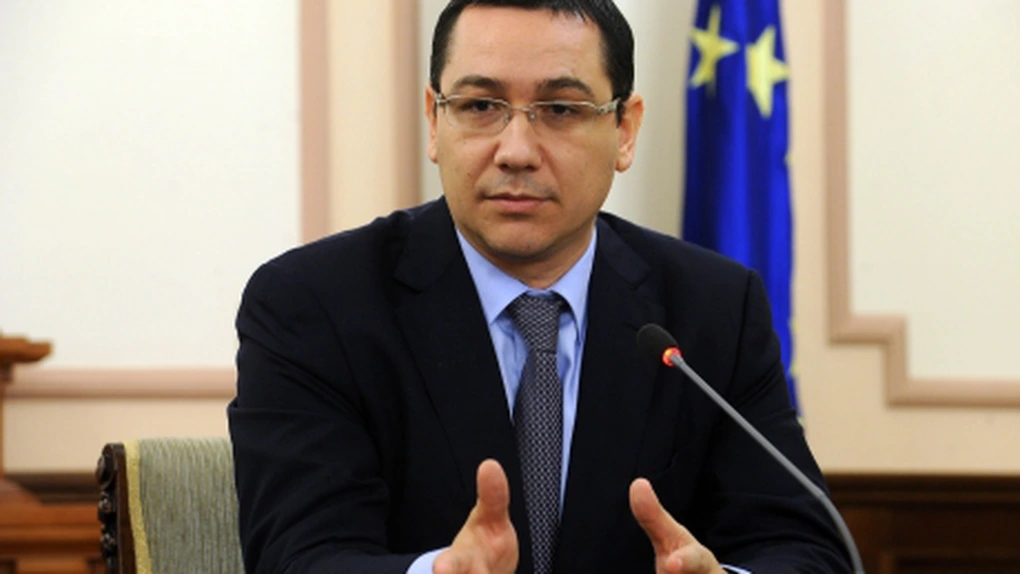 Ponta: Guvernul va organiza referendum privind aderarea României la Zona Euro dacă se impune politic