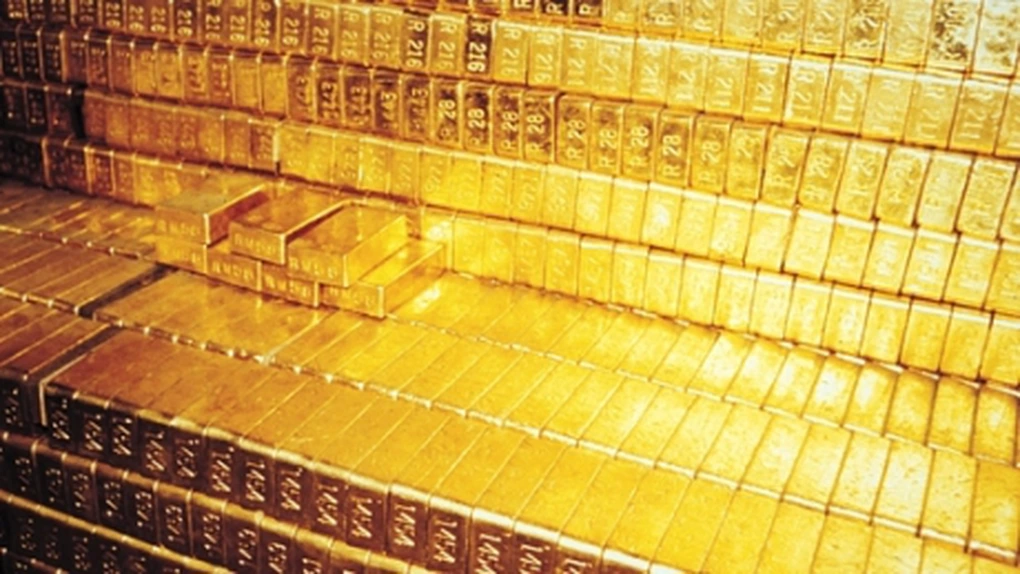 Preţul aurului, la cel mai scăzut nivel din ultimii patru ani