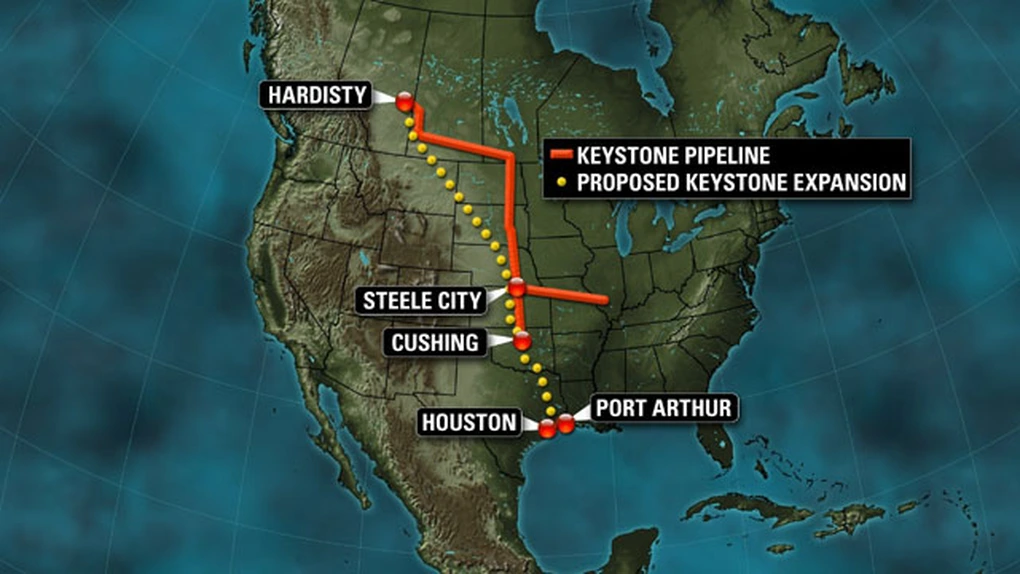Administraţia Trump a emis autorizaţia de construcţie pentru oleoductul Keystone