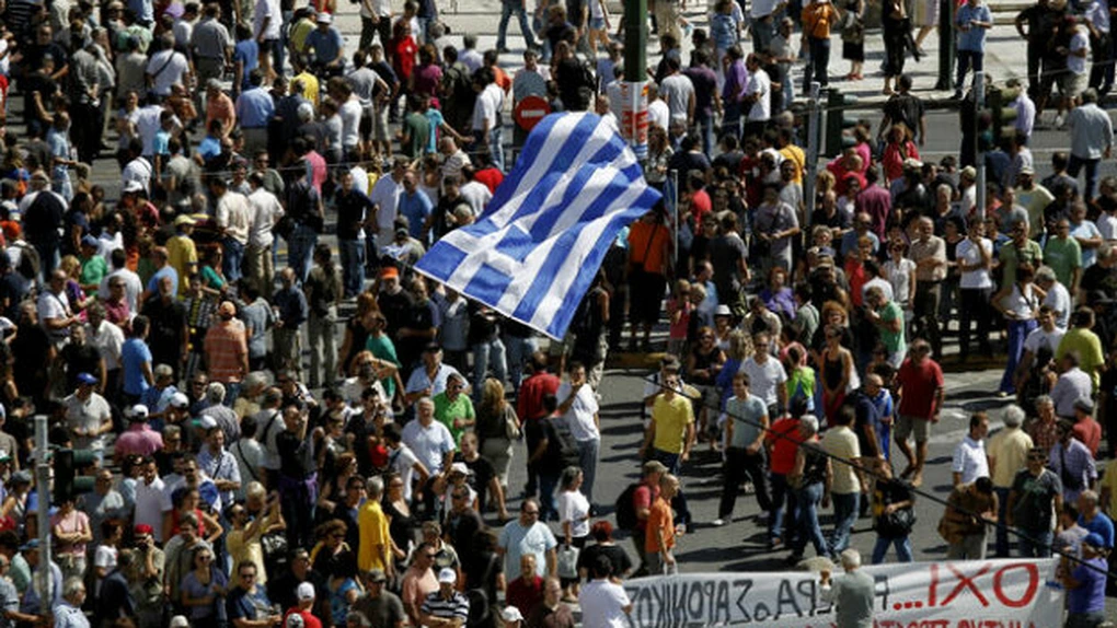 Grecia: 25.000 de oameni au manifestat la Atena împotriva austerităţii