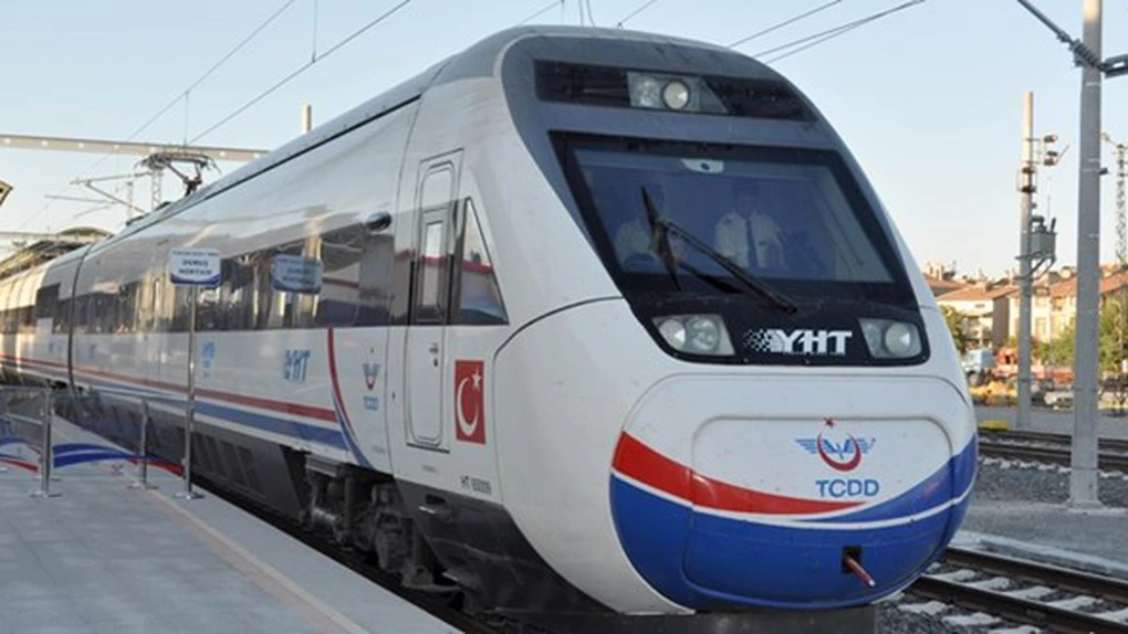 Turcia a inaugurat o nouă linie de tren de mare viteză