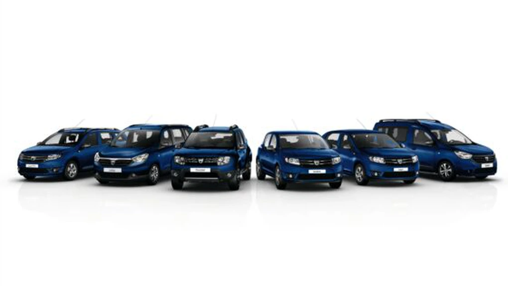Dacia prezintă şase modele 