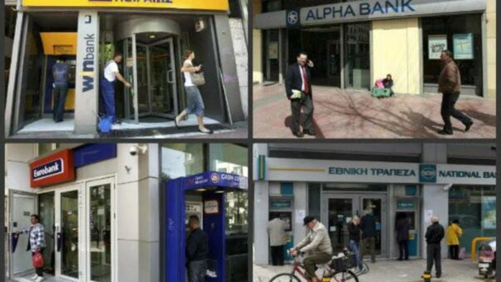 Băncile internaţionale au redus valoarea creditelor acordate în Grecia cu 22 de miliarde de dolari
