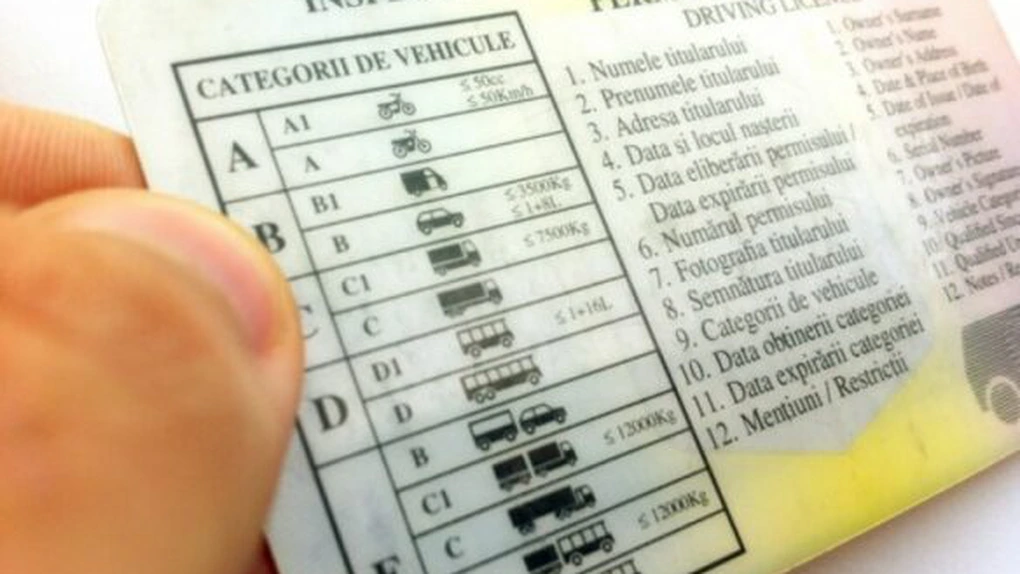 Aproape 7 milioane de permise de conducere, înregistrate în România la sfârşitul anului 2014