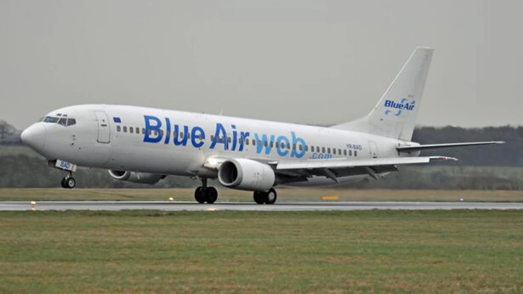 Blue Air a introdus orarul de iarnă 2015-2016. Preţurile biletelor pornesc de la 28 de euro/zbor