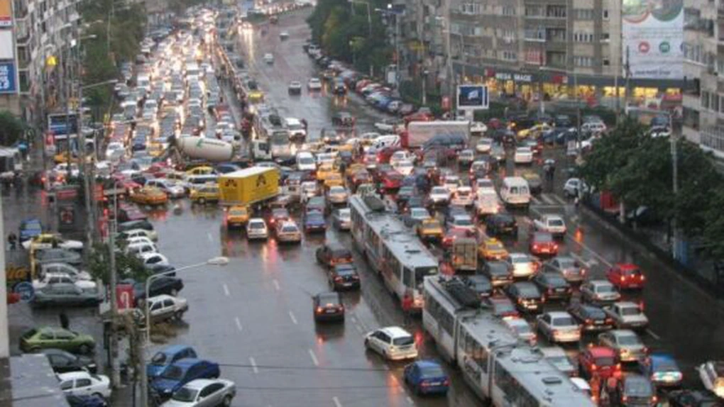 Bucureştiul, oraşul cu cel mai congestionat trafic din UE