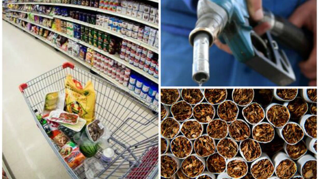 Vânzările de produse alimentare, băuturi şi tutun au crescut cu 8,6%, iar cele de carburanţi cu 3,7%, în primul trimestru