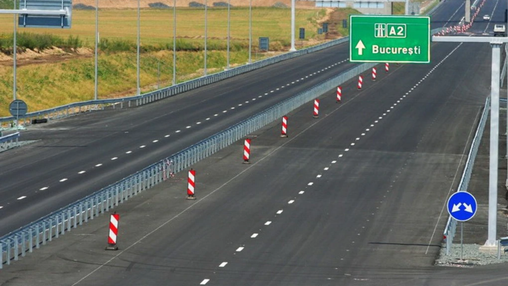 Trafic blocat la km 152 pe sensul Constanţa - Bucureşti al autostrăzii Soarelui