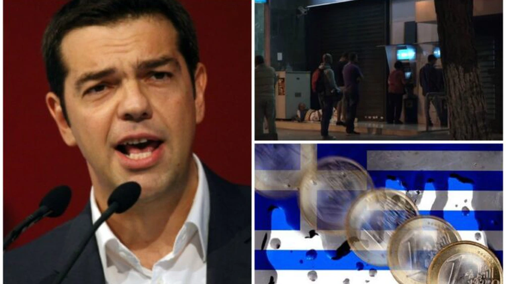 Grecia: Tsipras anunţă referendum pe 5 iulie. Populaţia goleşte bancomatele - VIDEO