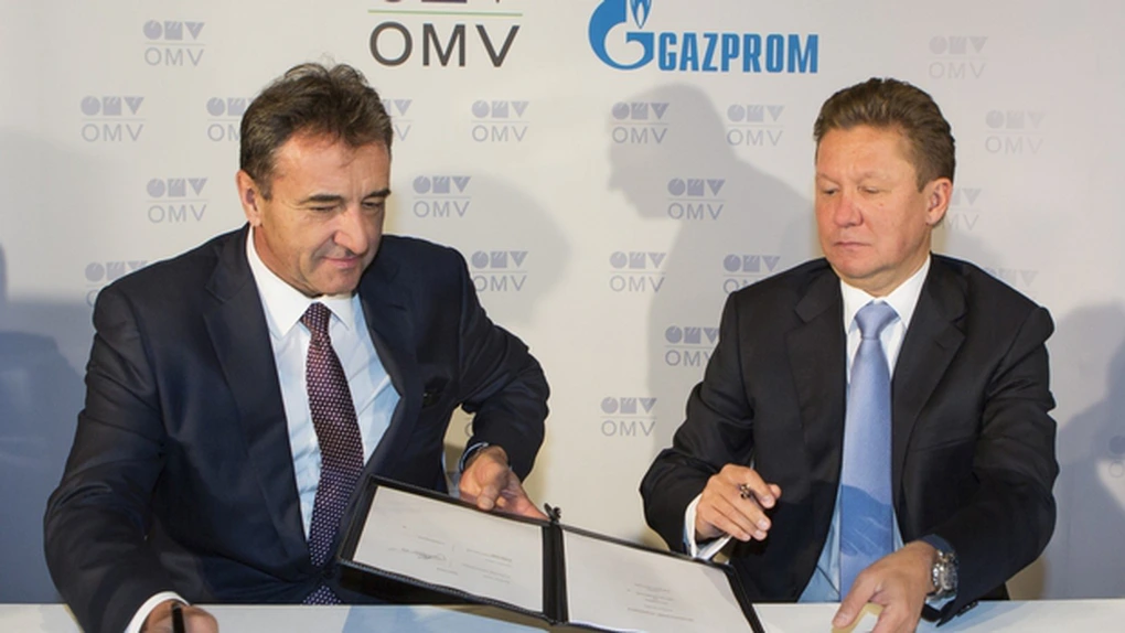 Patronul Petrom a semnat cu Gazprom un memorandum prin care OMV ar putea extrage petrol si gaze din Rusia