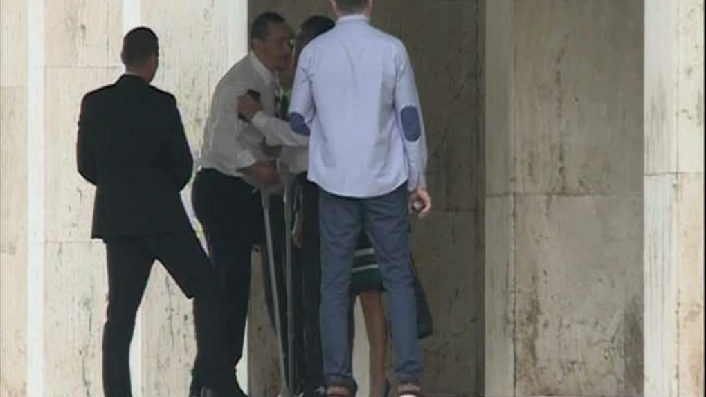 Premierul Victor Ponta a ajuns la Palatul Victoria