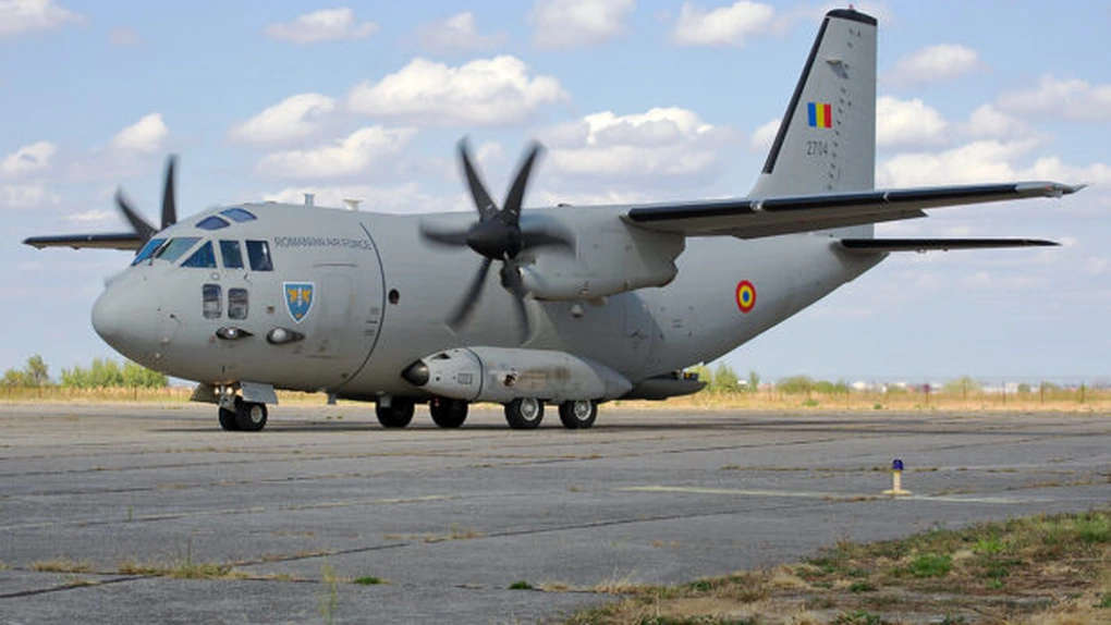 Forțele Aeriene Române vor transporta astăzi aproximativ opt tone de ajutoare umanitare către Liban