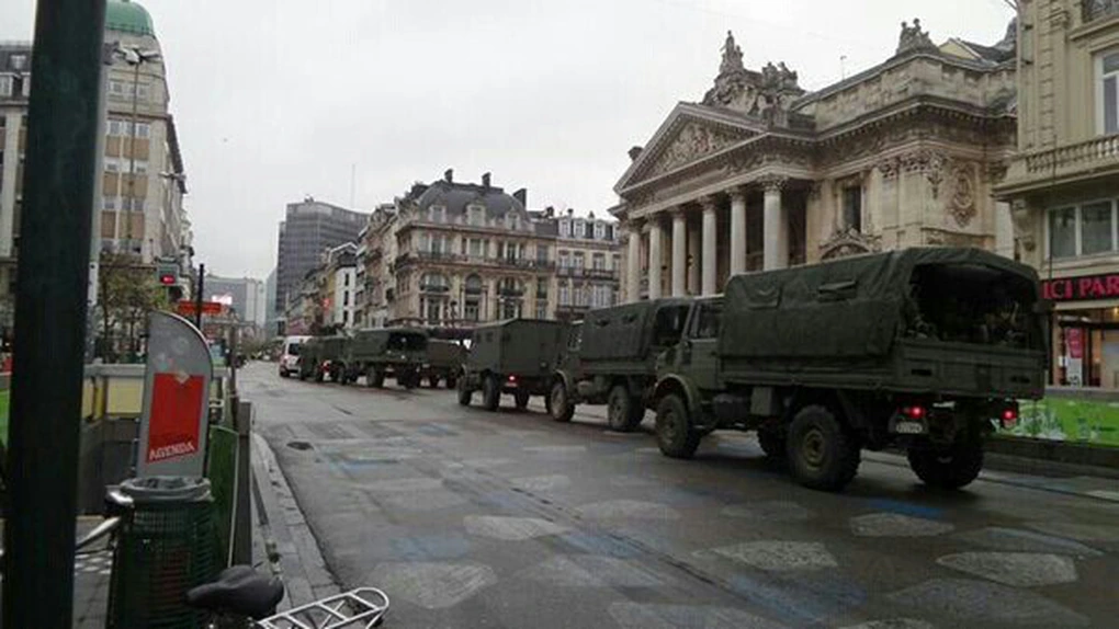 Belgia: Gradul de alertă antiteroristă, menţinut la nivel maxim în Bruxelles şi miercuri