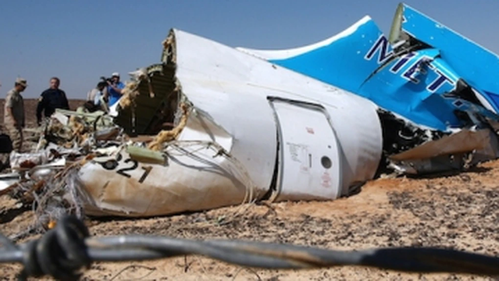 Preşedintele egiptean a admis că este vorba de un atentat în cazul prăbuşirii unui avion cu turişti ruşi în Sinai