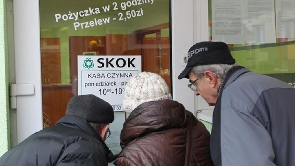 Băncile poloneze se confruntă cu presiuni după falimentul unei bănci de economii