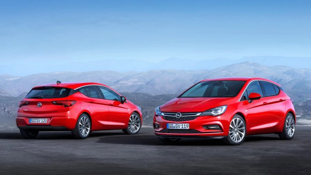 Opel Astra a fost desemnată Maşina anului 2016 în Europa. GALERIE FOTO