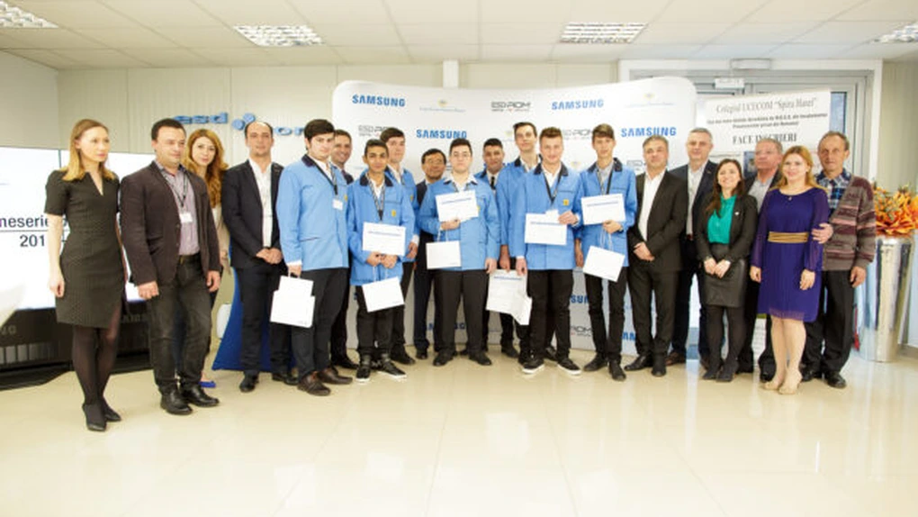 Samsung se implica in educatia si formarea profesionala a tinerilor care provin din medii defavorizate