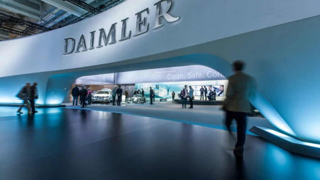 Amendă de 870 milioane de euro pentru Daimler din cauza certificării vehiculelor diesel