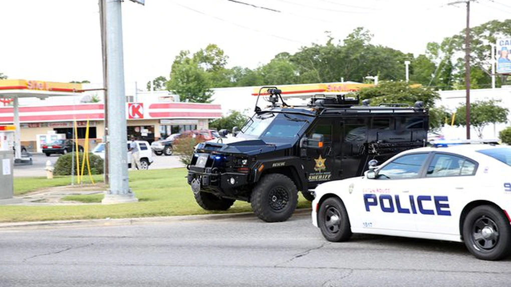 Atac armat SUA, Louisiana: Cel puţin şapte poliţişti au fost împuşcaţi la Baton Rouge, dintre care trei ar fi decedat