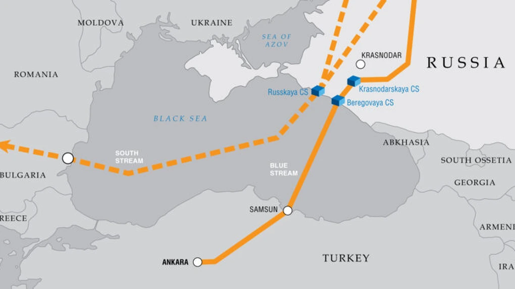 Rusia şi Turcia, discuţii despre construcţia a două linii pentru gazoductul Turkish Stream