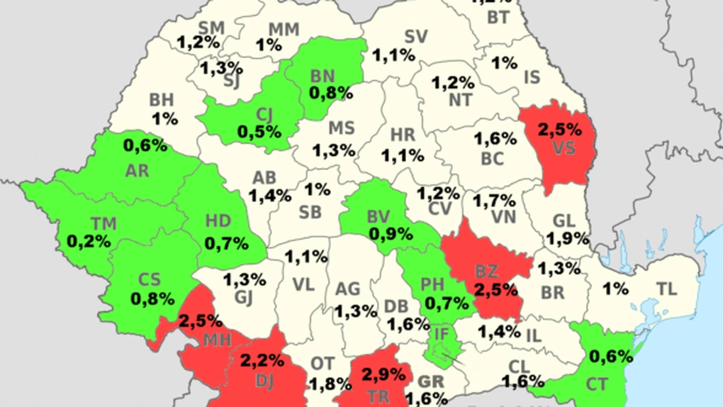 Harta sărăciei: Un sfert de milion de români stau cu mâna întinsă la stat. Topul judeţelor