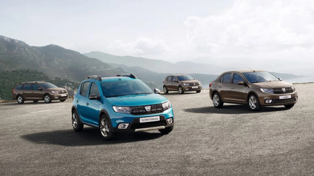 Dacia vine la Salonul Auto de la Paris cu noile variante Logan şi Sandero