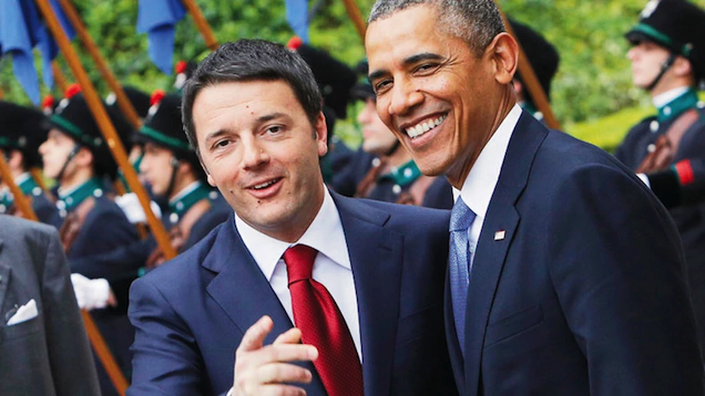 Barack Obama îl primeşte pe Matteo Renzi, în octombrie, la Casa Albă