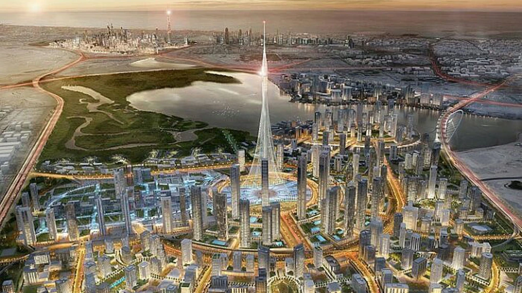 Dubai: A început contrucţia celui mai înalt turn din lume