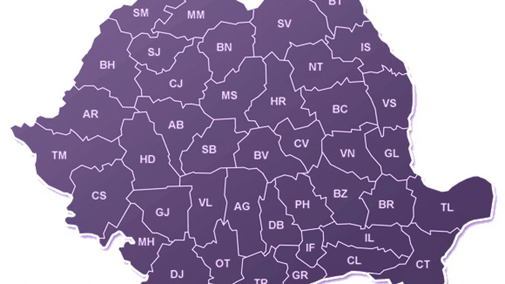 Topul judeţelor după creşterea economică în 2016. Maramureş, Cluj şi Alba pe primele locuri. Ce judeţe au un PIB de peste 10.000 euro/locuitor