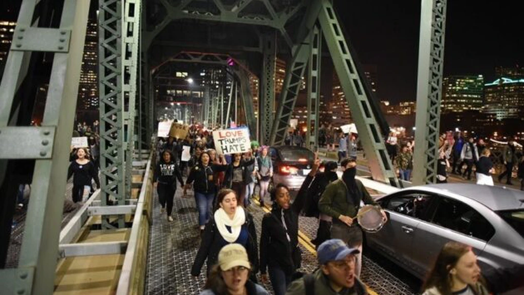 SUA: O persoană împuşcată la Portland, la protestele anti-Trump