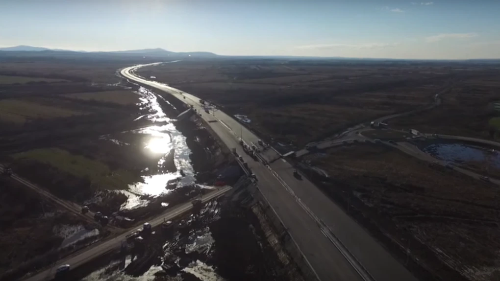 O autostradă va fi inaugurată în România până la Crăciun - VIDEO