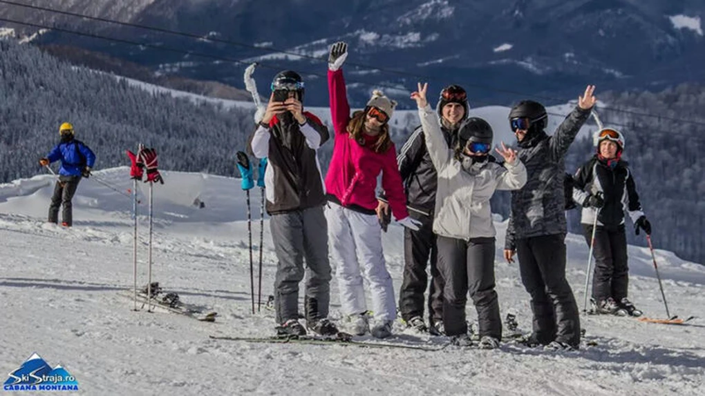 În Straja se schiază pe 15 kilometri de pârtie. 3.000 de turişti sunt aşteptaţi de Revelion