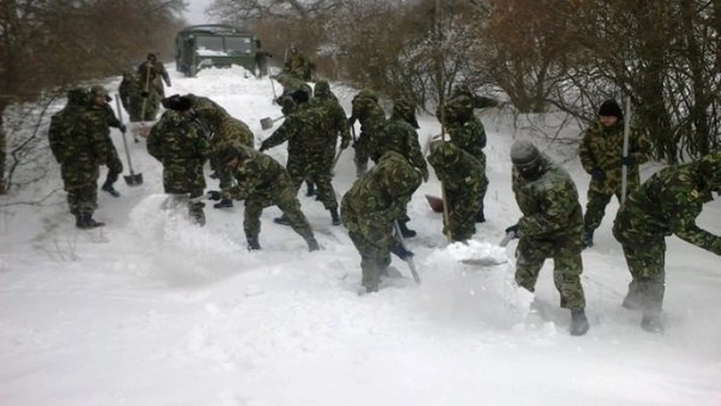 ANM: Posibil cod roşu de viscol şi ninsori. Comandament de iarnă, convocat la MAI