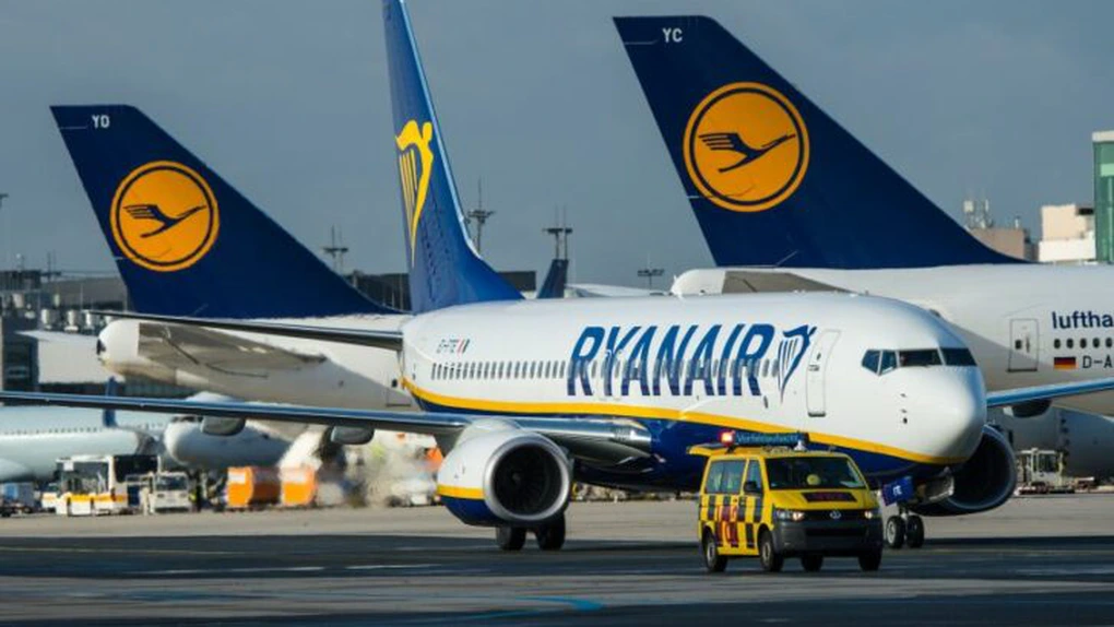 Lufthansa pierde titlul de cea mai mare companie aeriană europeană în favoarea Ryanair