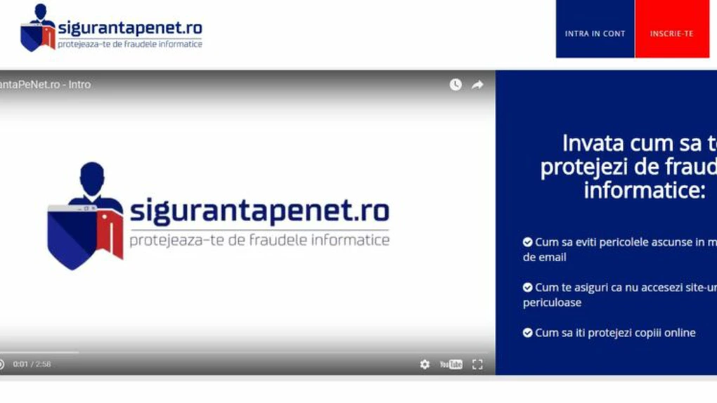 S-a lansat prima platformă online de educare a utilizatorilor de internet din România, cu licenţă Kaspersky inclusă