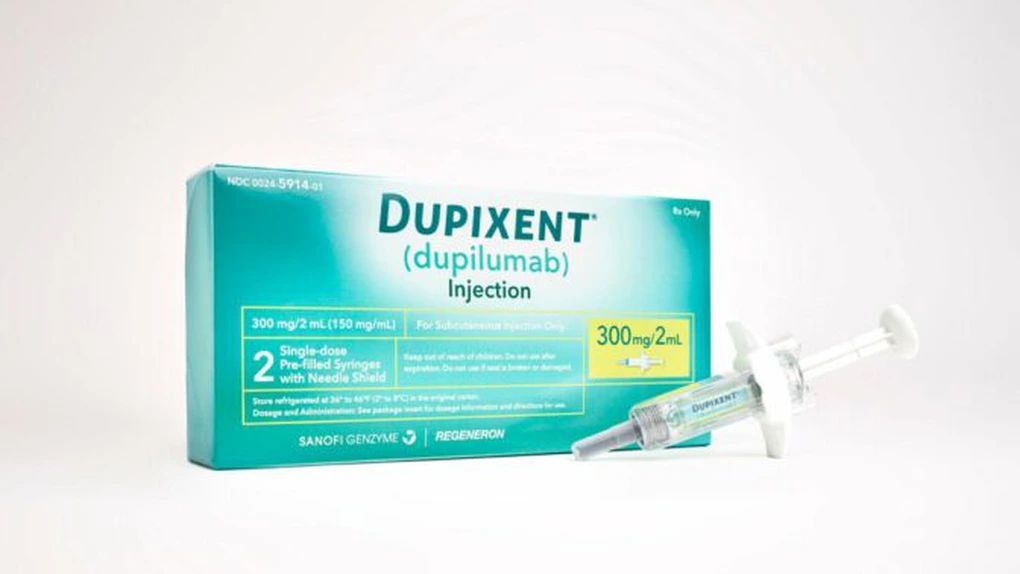 Sanofi şi Regeneron Pharmaceuticals au obţinut aprobarea FDA pentru terapia biologică Dupixent