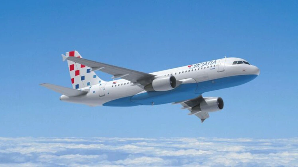 Croatia Airlines lansează trei zboruri săptămânale între Bucureşti şi Zagreb