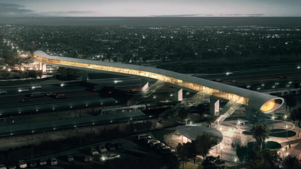 Un impunător pod pietonal, de 200 de metri lungime, se face în Danemarca cu oţel de la Galaţi