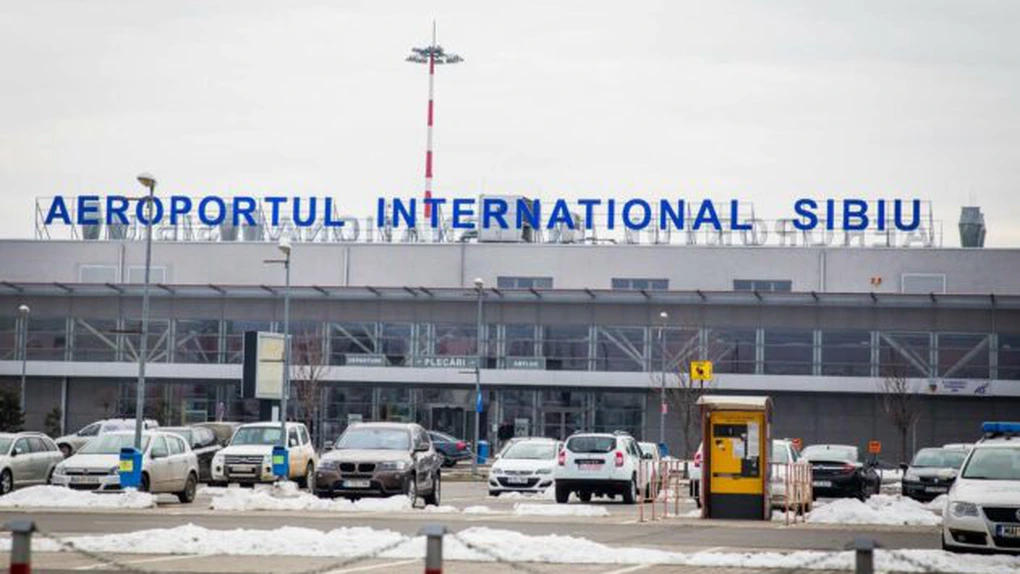 Aeroportul din Sibiu, locul 3 în topul aeroporturilor europene cu trafic sub 5 milioane de pasageri pe an