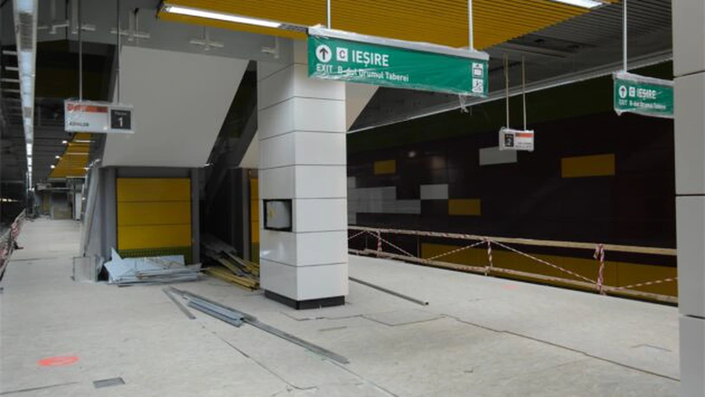 Metroul de Drumul Taberei: în februarie ar putea fi lansată licitaţia pentru trenurile noi, care vor avea aer condiţionat. Cum arată staţiile