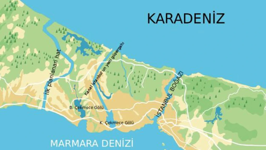 Turcia va organiza în 2019 o licitaţie pentru construcţia unui canal între Marea Neagră şi Marea Marmara