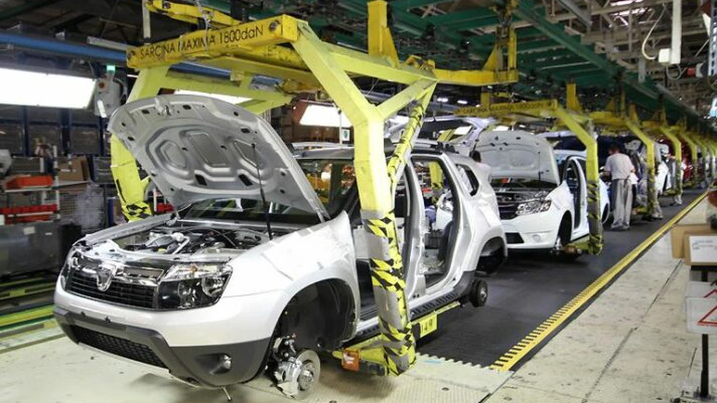 Dacia: producţia uzinei de la Mioveni a crescut cu 6,8%, în 2018, până la 335.262 maşini. Peste 70% au fost modele Duster