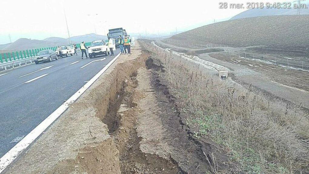 O altă autostradă se crapă înainte de deschidere: Lotul 4 din Sebeş-Turda are fisuri pe margini. Ce spune constructorul